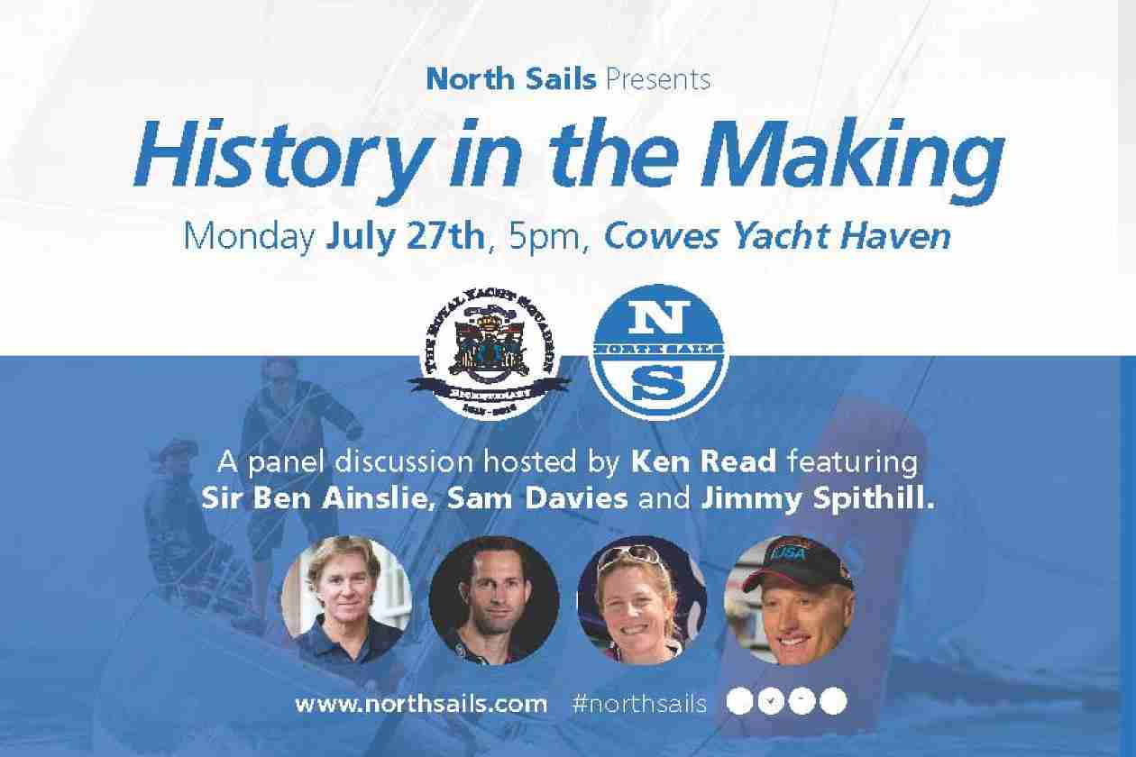 North Sails lines up the stars to present 'History in the Making' panel discussion